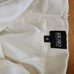 BIGIO Collection White Skirt 6